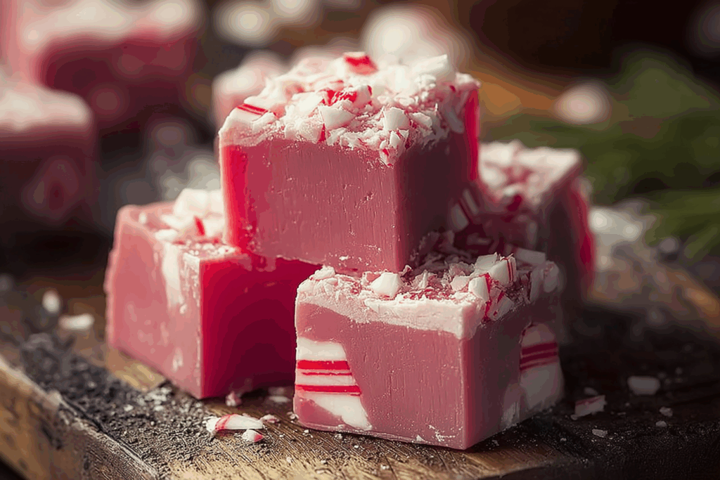 Candy Cane Fudge