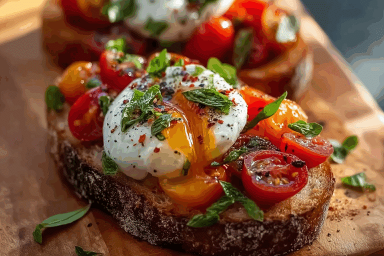 Burrata Bruschetta