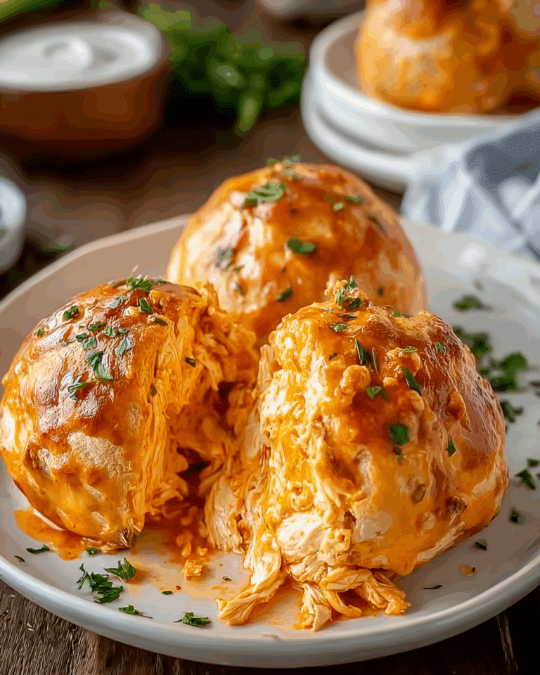 Buffalo Chicken Bombs Recipe