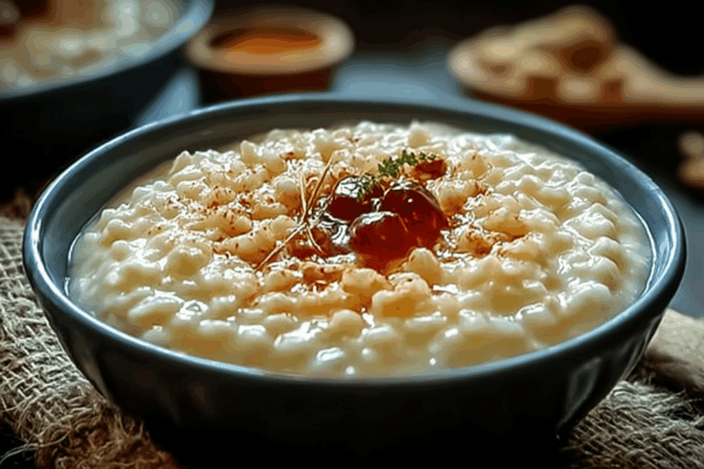 Creamy Custard-Style Rice Pudding