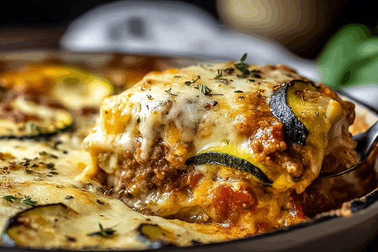 Zucchini Lasagna (Low-Carb & Delicious!)
