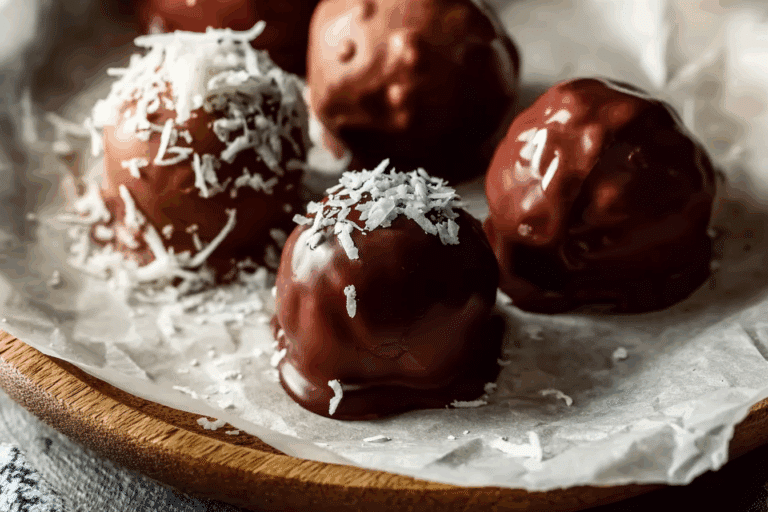 Coconut Crème Chocolates