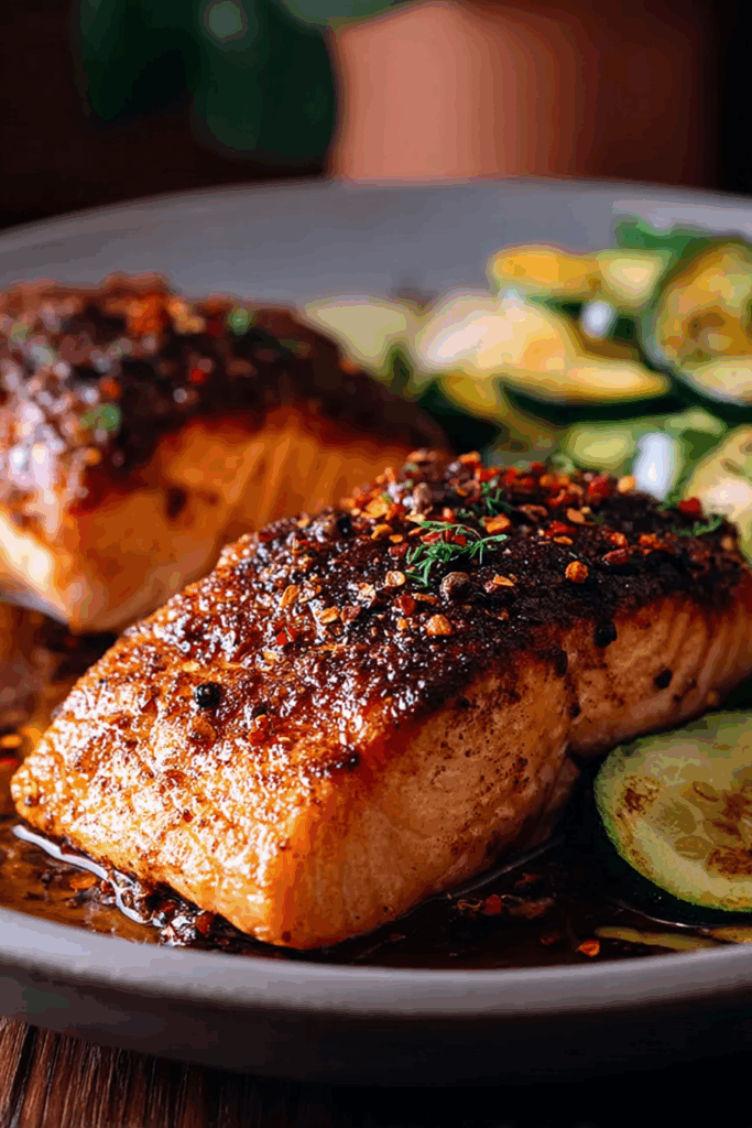 Sweet Sumac Salmon (Oven or Air Fryer)