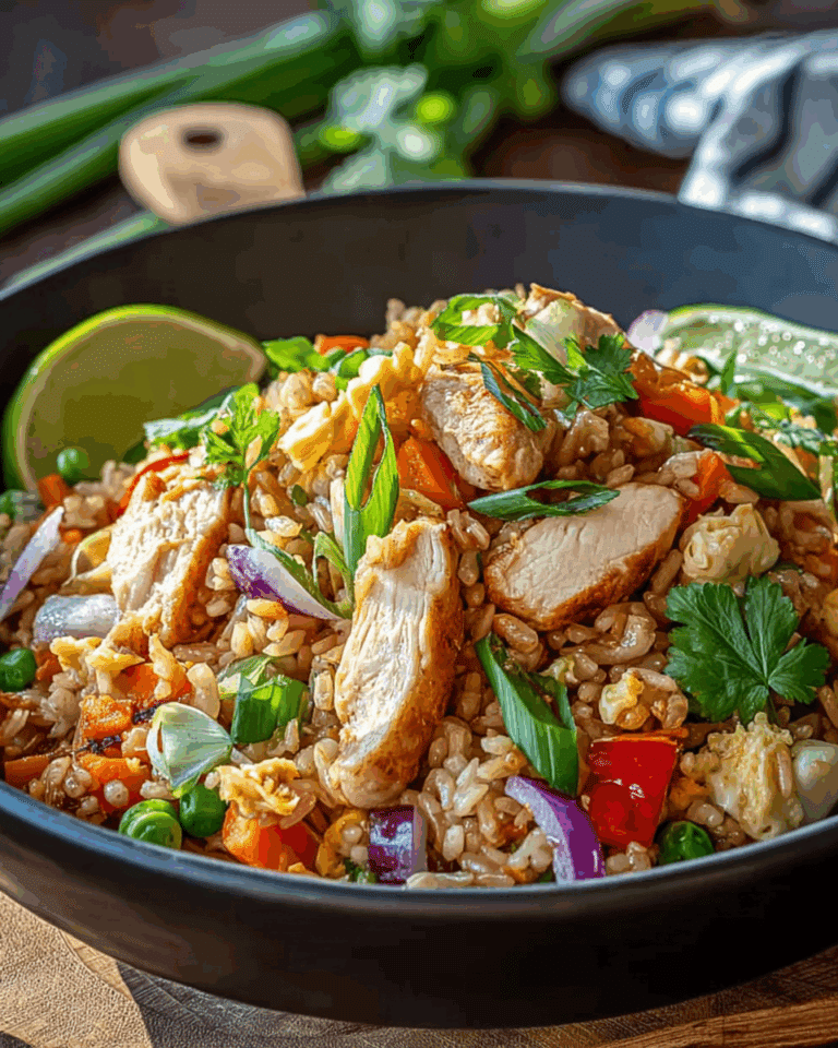 Chicken Fried Rice Salad