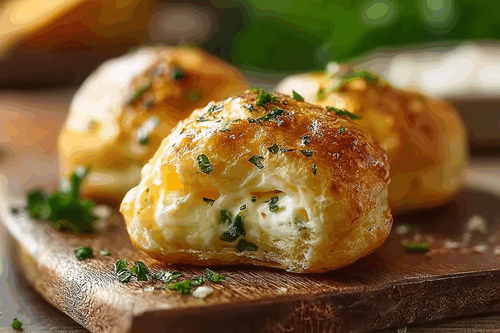 Pillsbury Biscuit Garlic Butter Cheese Bombs