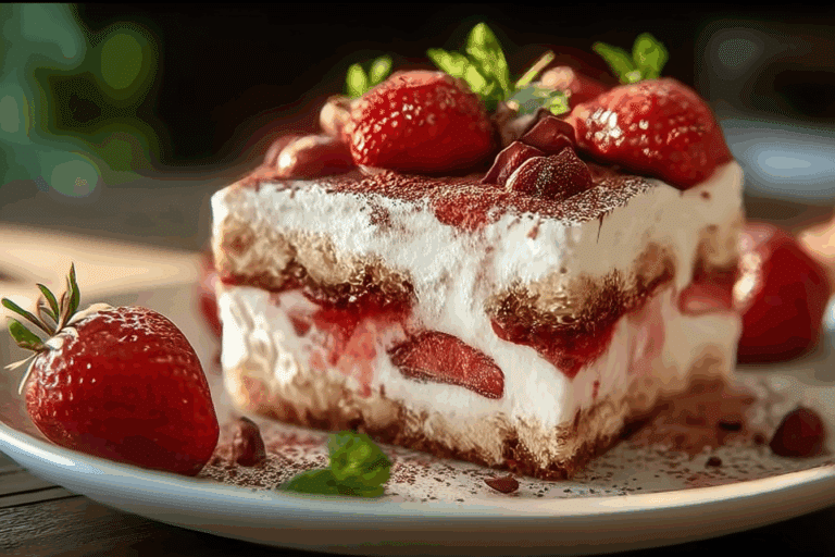 Strawberry Tiramisu