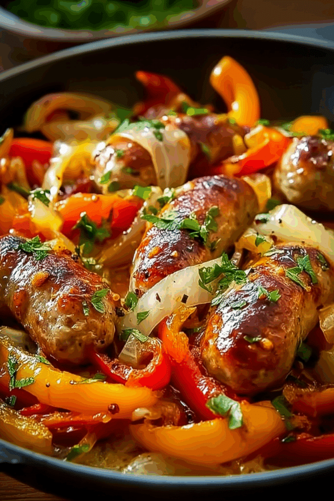 Italian Sausage with Peppers and Onions