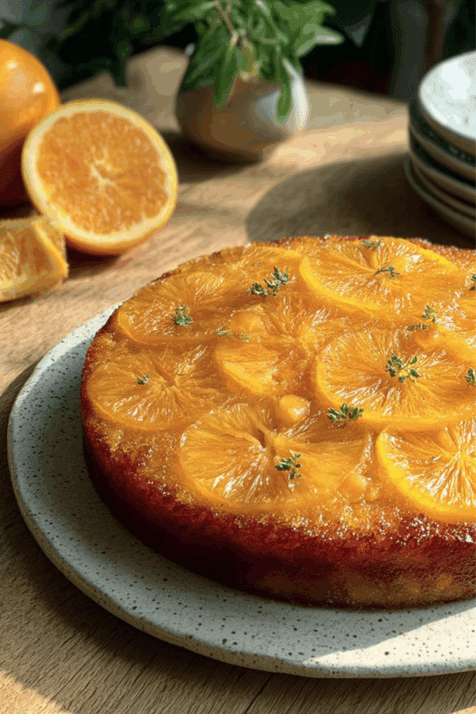 Orange Upside-Down Cake