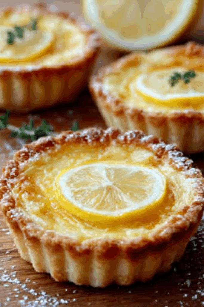 Baby Lemon Impossible Pies