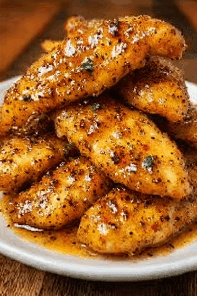 Air Fryer Honey Butter Garlic Chicken Tenders