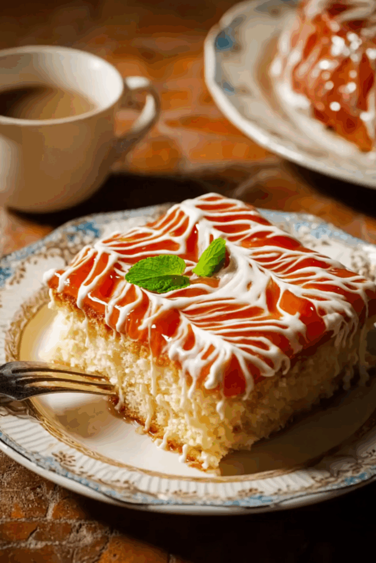 Turkish Tres Leches Cake
