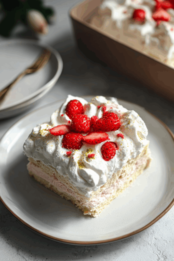 Easy No Bake Tres Leches Cake