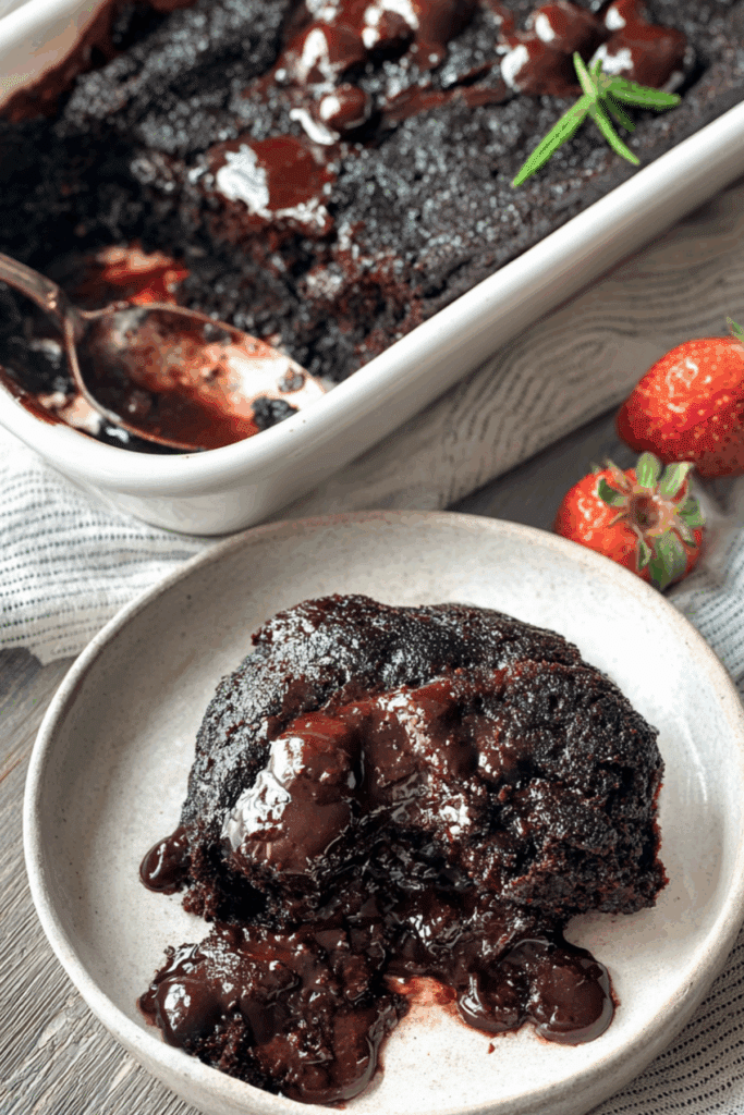 Hot Fudge Chocolate Pudding Cake