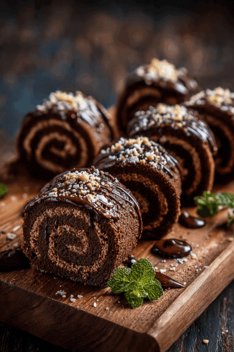 Dubai Chocolate Donut Rolls