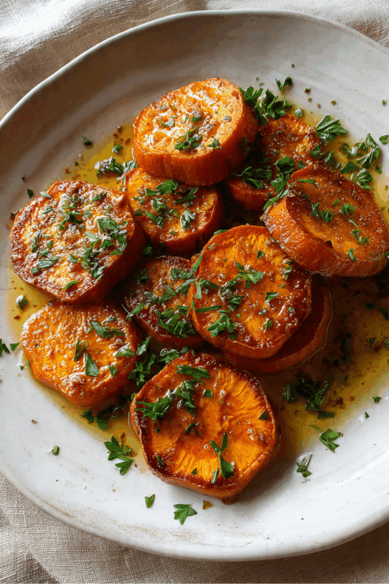 Melting Sweet Potatoes recipe