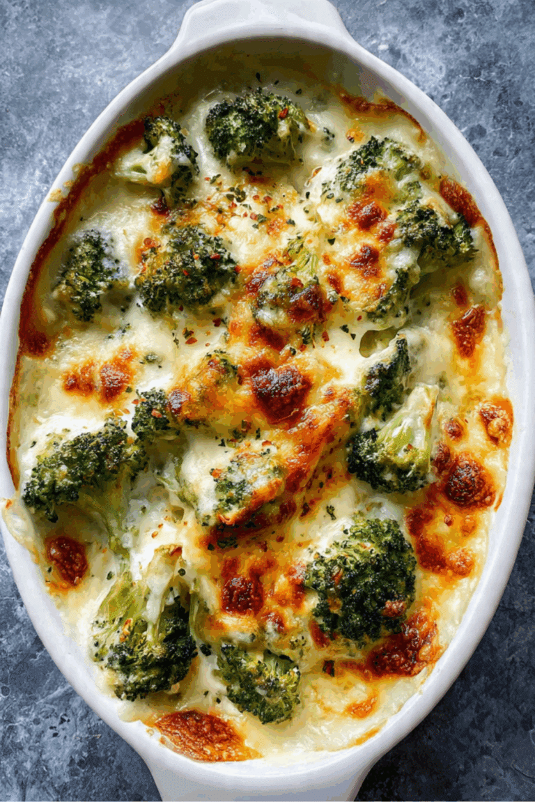 Broccoli au Gratin