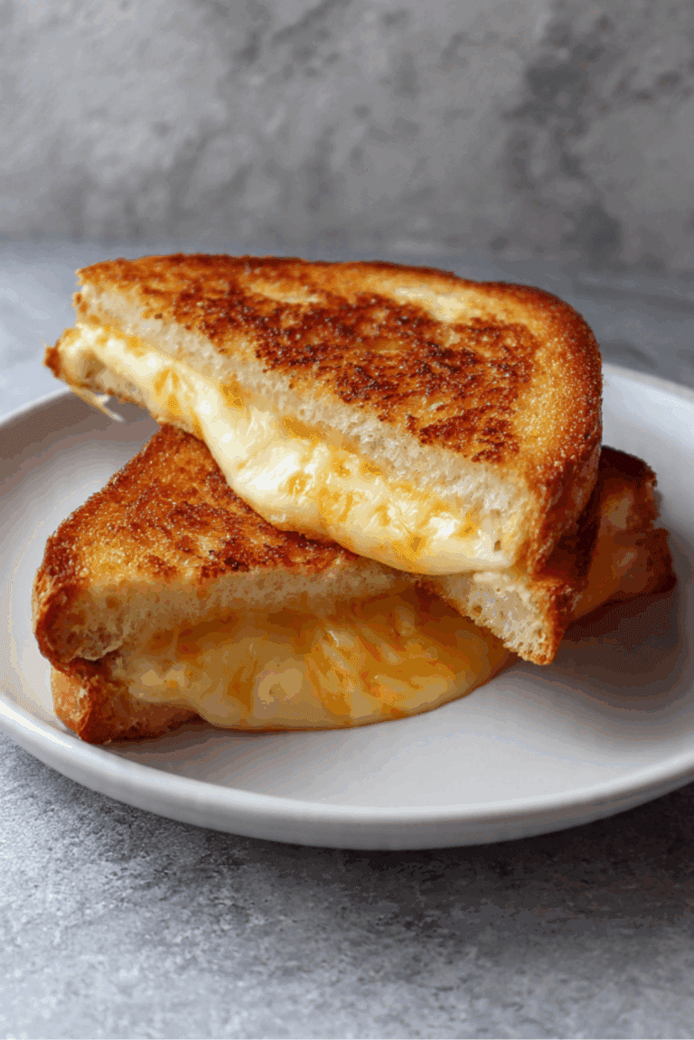 Air fryer cheese toastie