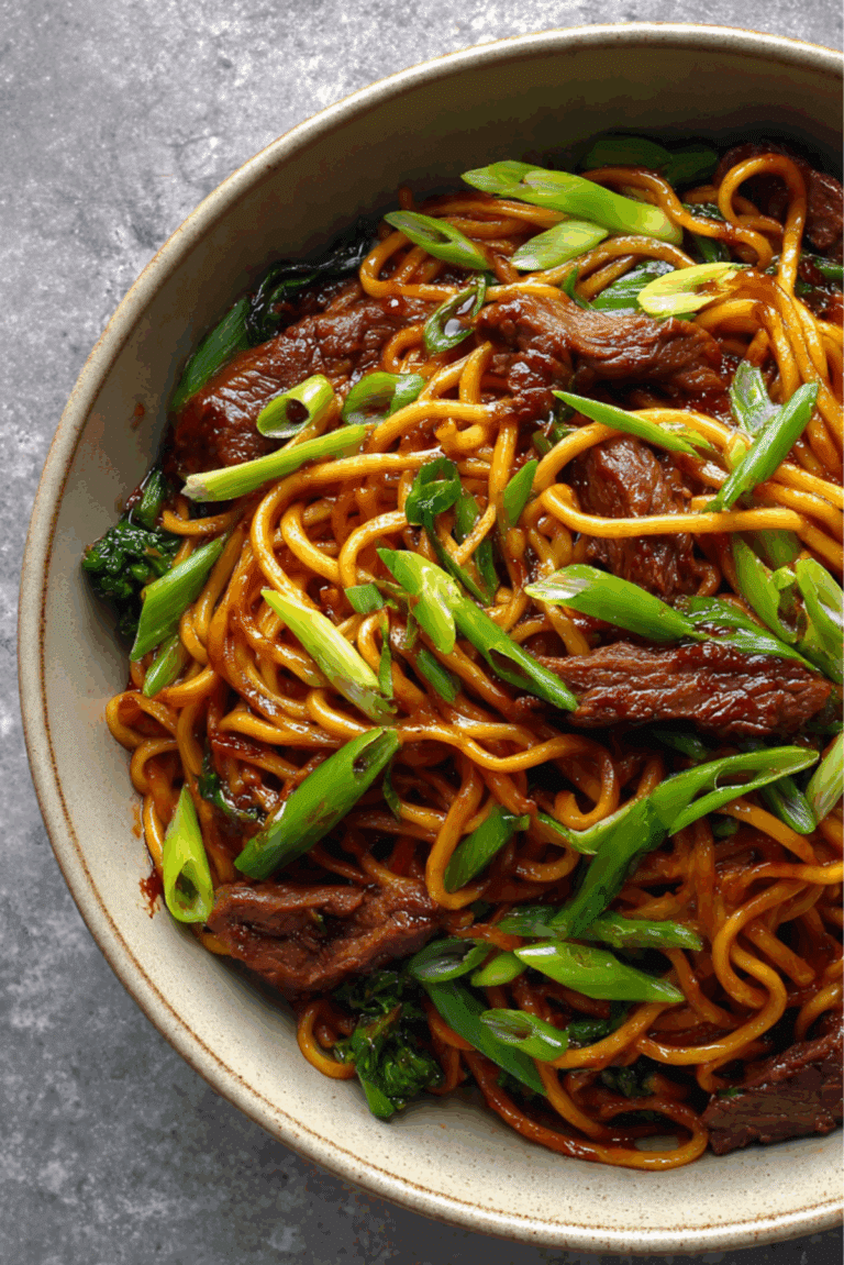 Hoisin Beef Noodles