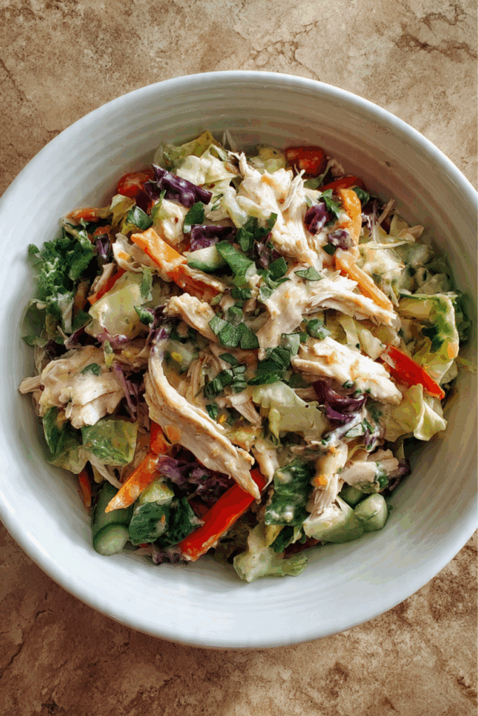 No Cook Rotisserie Chicken Salad