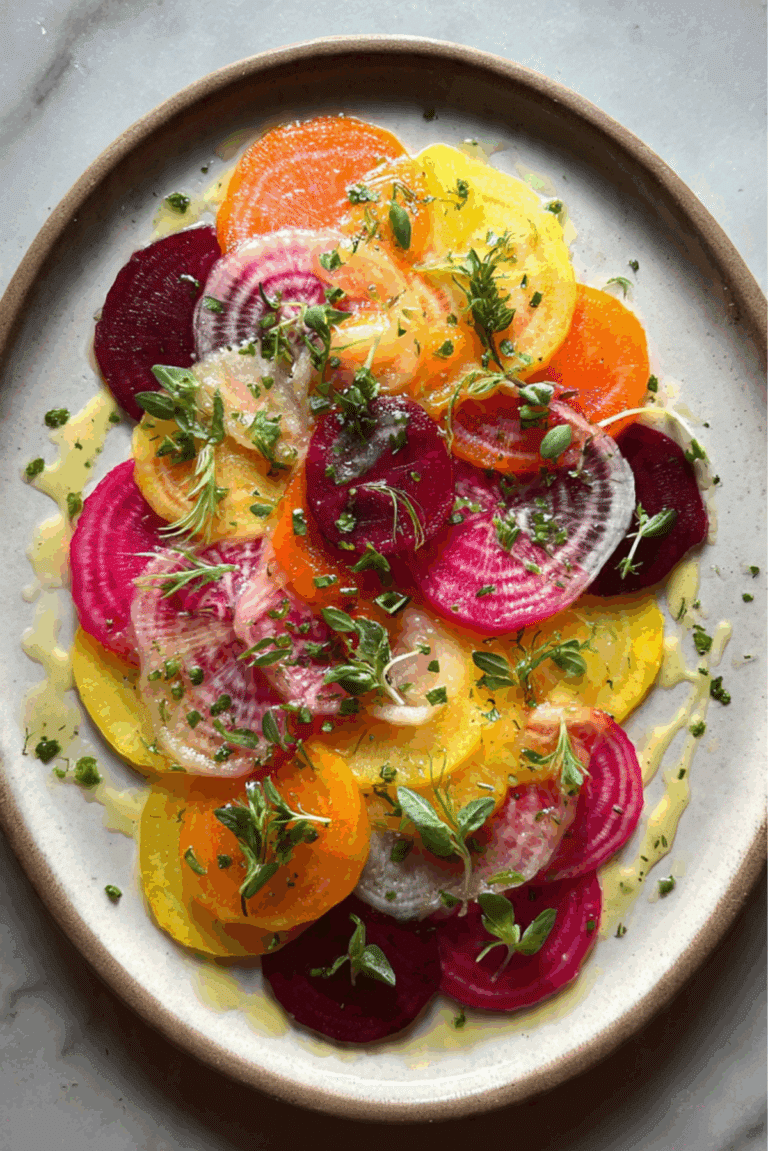 Vegetarian Carpaccio