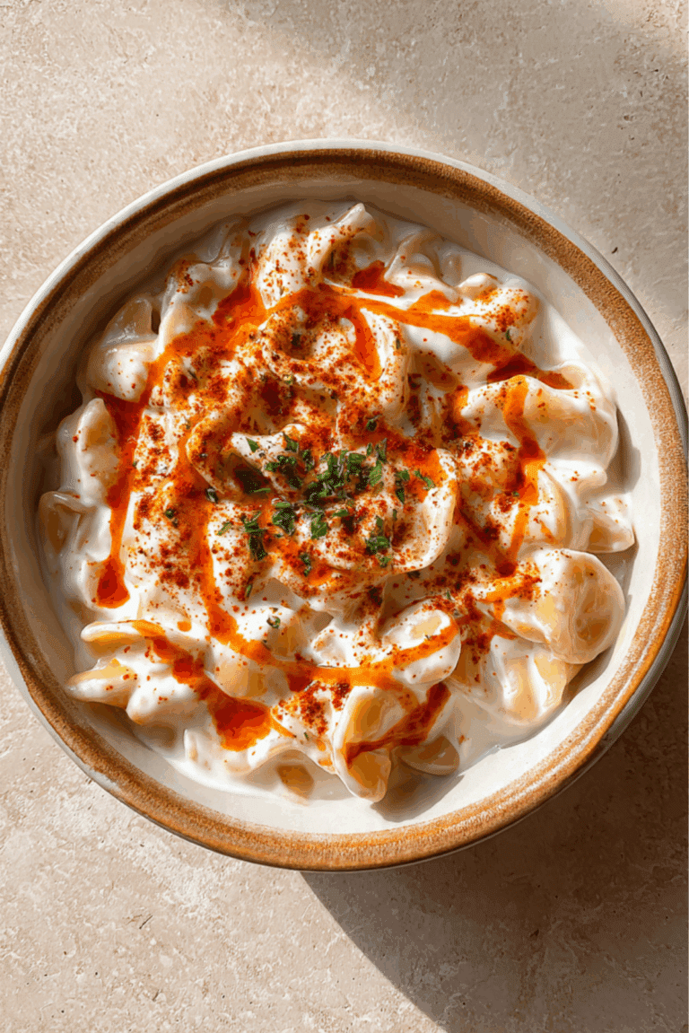 Yalancı Mantı (Turkish Pasta)