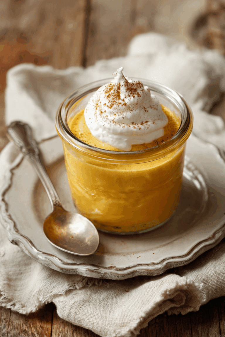 Creamy Pumpkin Pudding