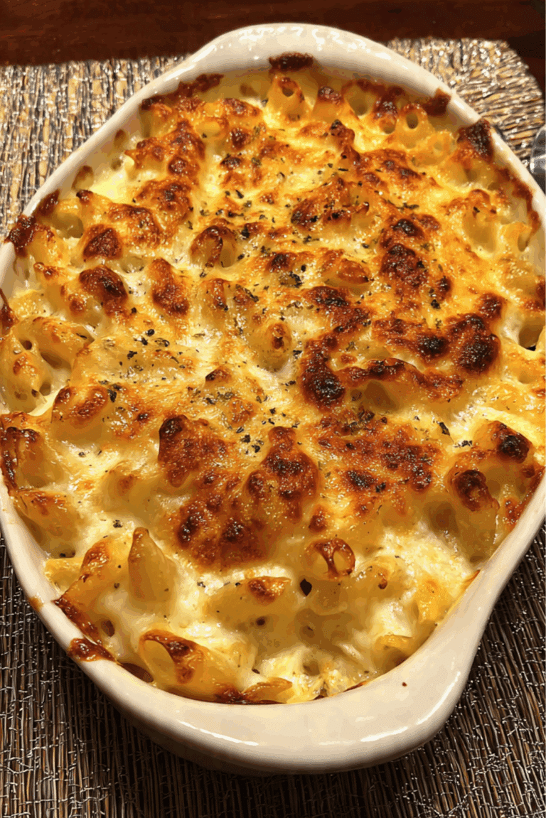 Make-Ahead Creamy Mac & Cheese Casserole
