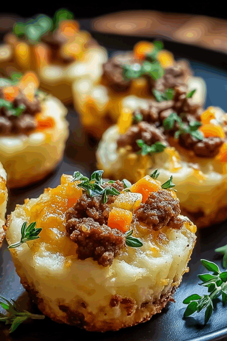 Mini Shepherd’s Pie Bites