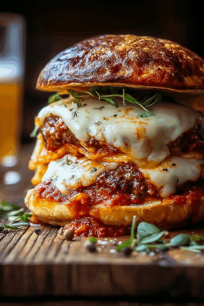 Lasagna Burger