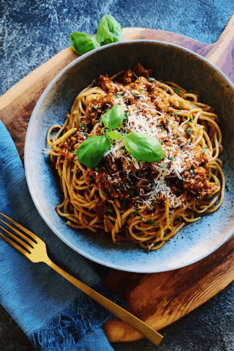 Quicker Chicken Spaghetti Bolognese