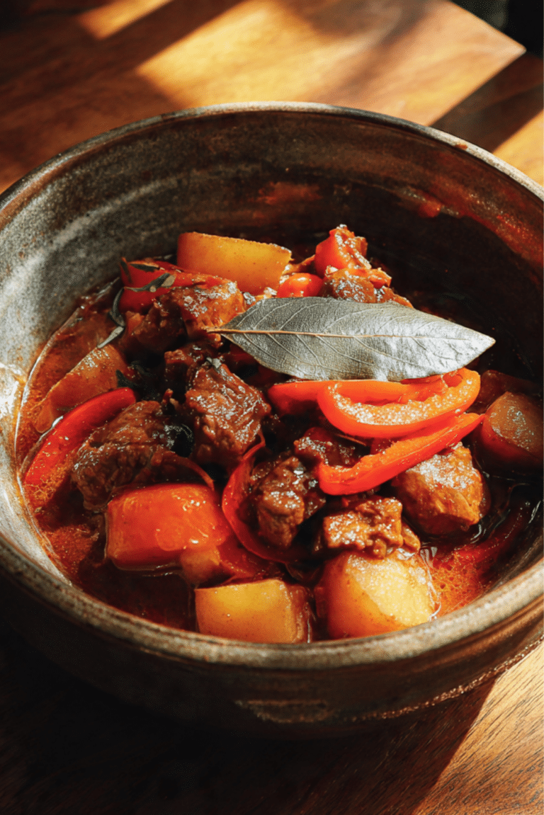 Mechado (Filipino Beef Stew)
