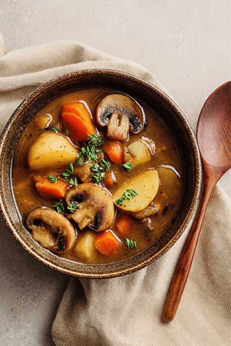 Vegetarian Mushroom Stew