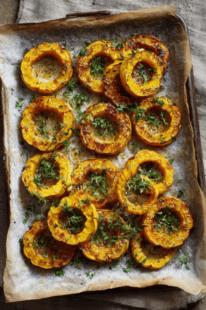 Roasted Delicata Squash