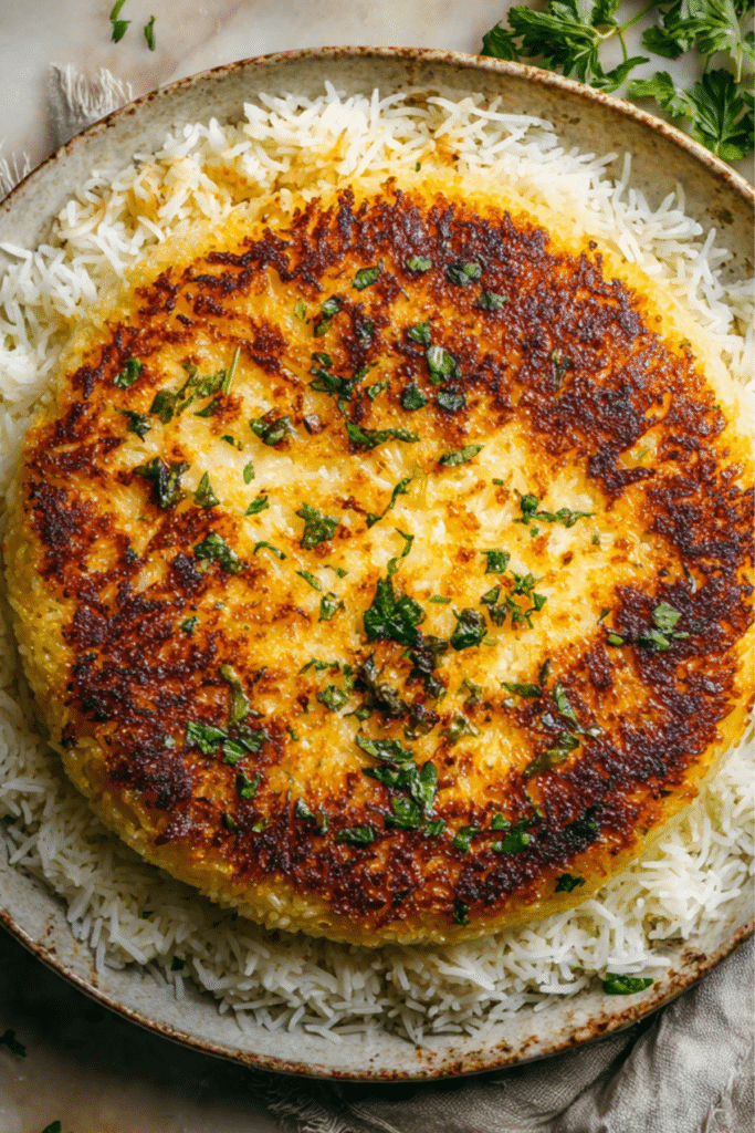 Tahdig (Crispy Persian Rice)