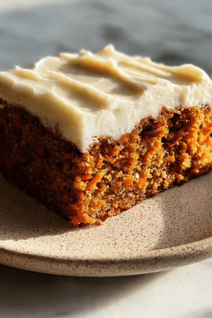 Carrot Sheet Cake with Cream Cheese Frosting