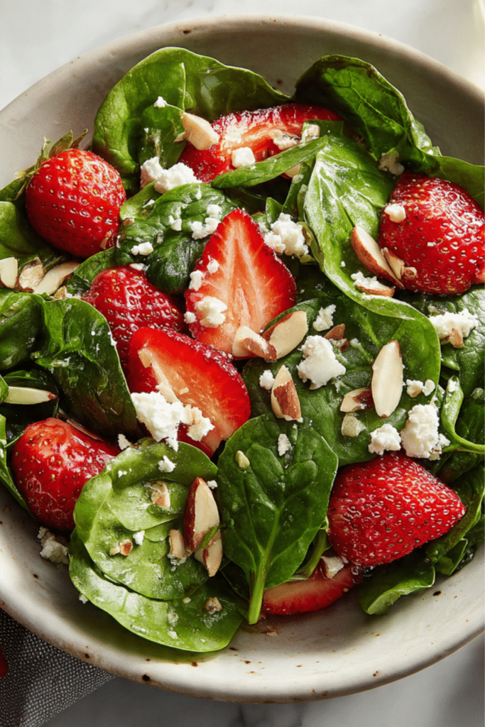 Strawberry Spinach Salad