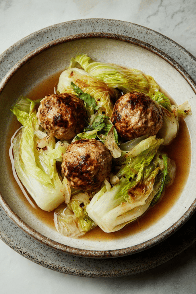 Lion’s Head Meatballs