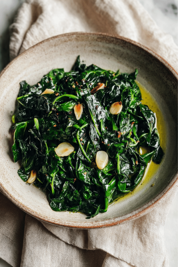 Sautéed Mustard Greens
