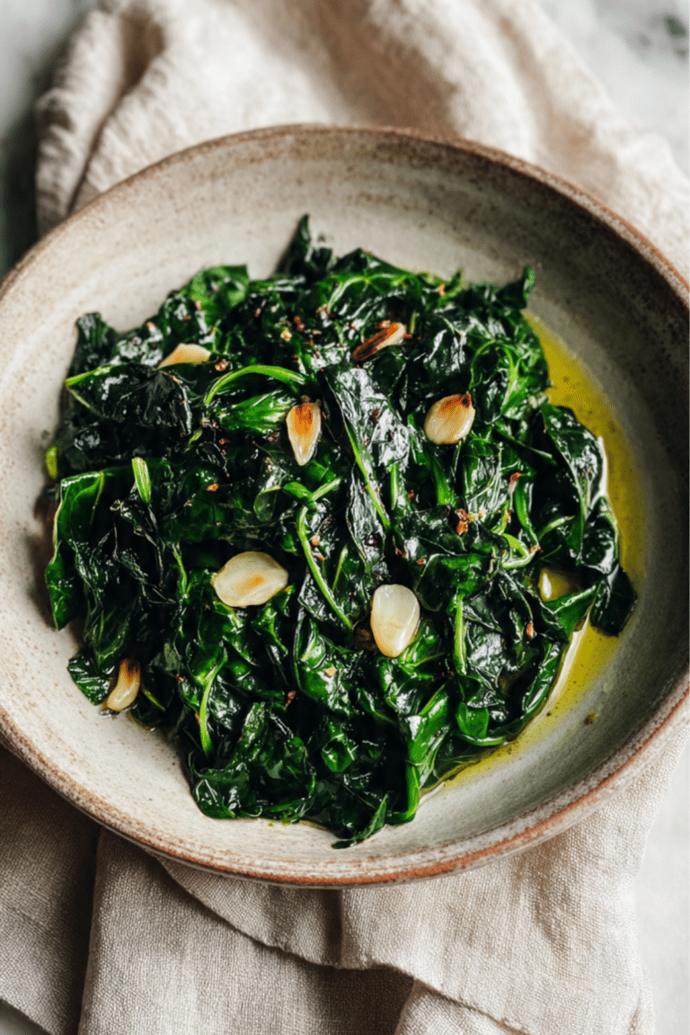 Sautéed Mustard Greens