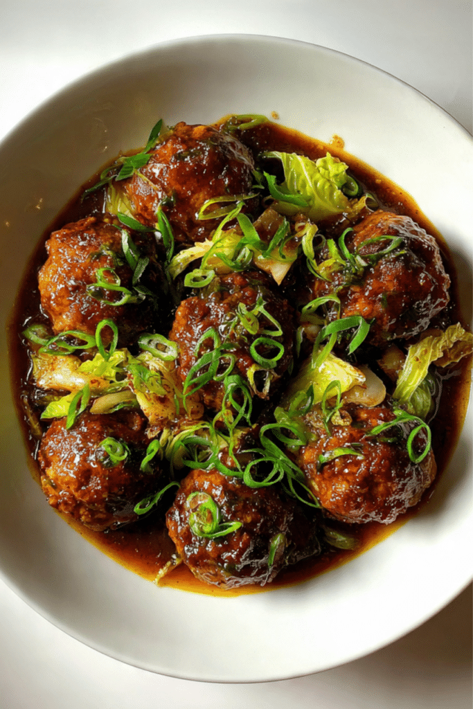 Lion’s Head Meatballs