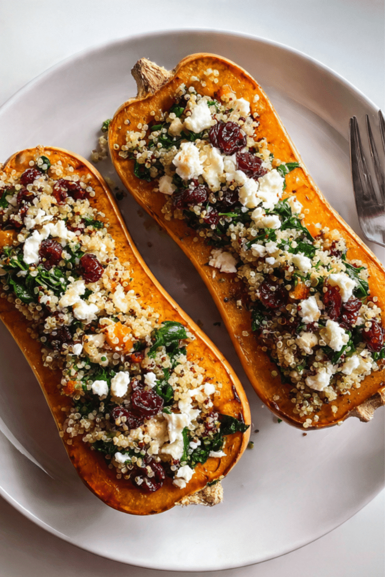 Stuffed Butternut Squash