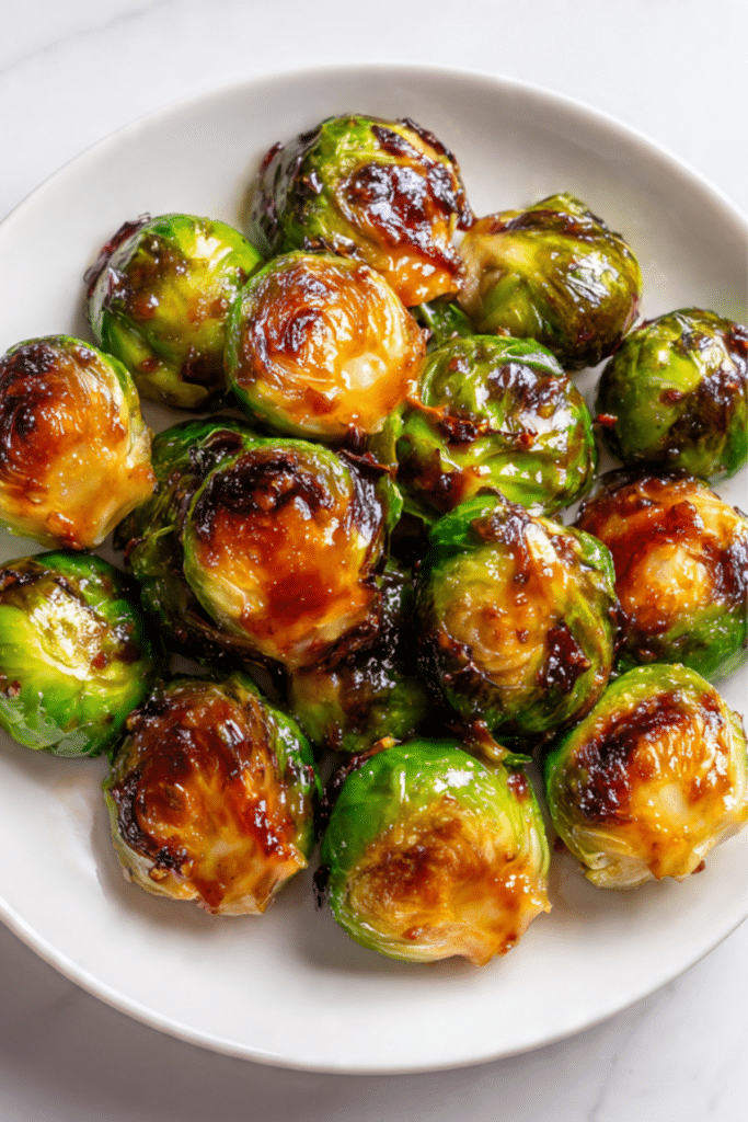 Fish Sauce Caramel Brussels Sprouts