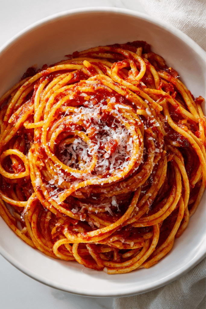 Caramelized Tomato Paste Pasta