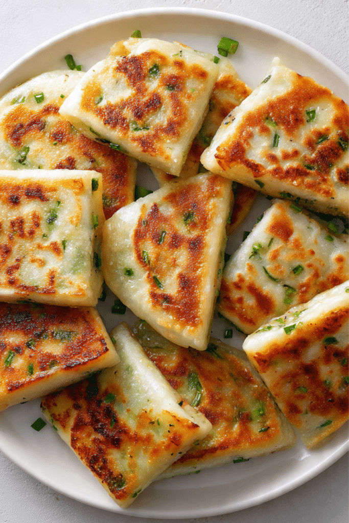 Pan-Fried Chive Pockets
