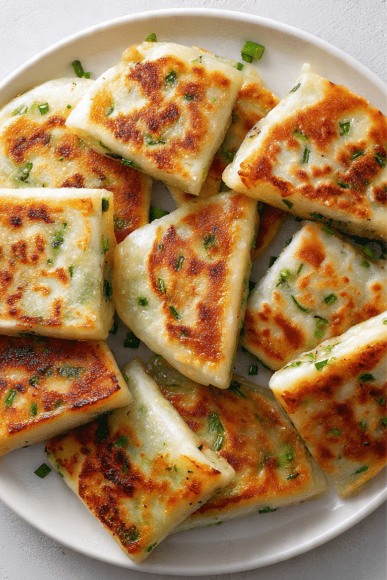 Pan-Fried Chive Pockets