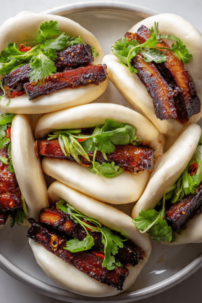 Chinese Steamed Buns (Gua Bao Buns)