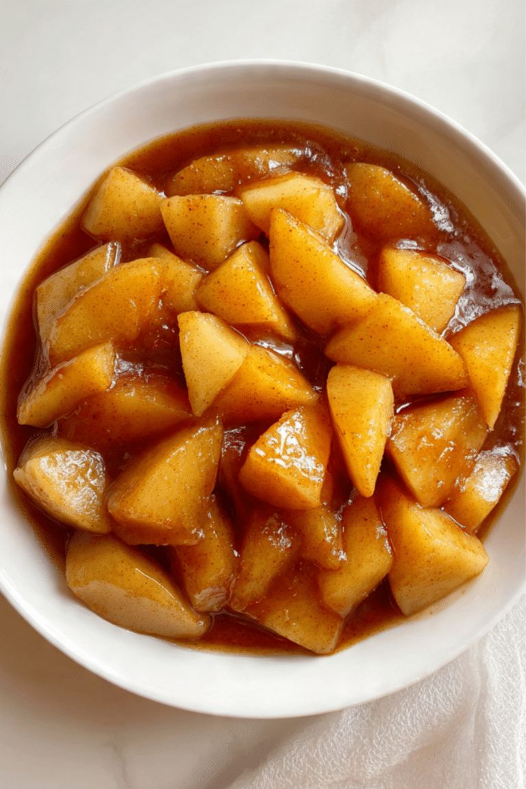 Warm Cinnamon Apples