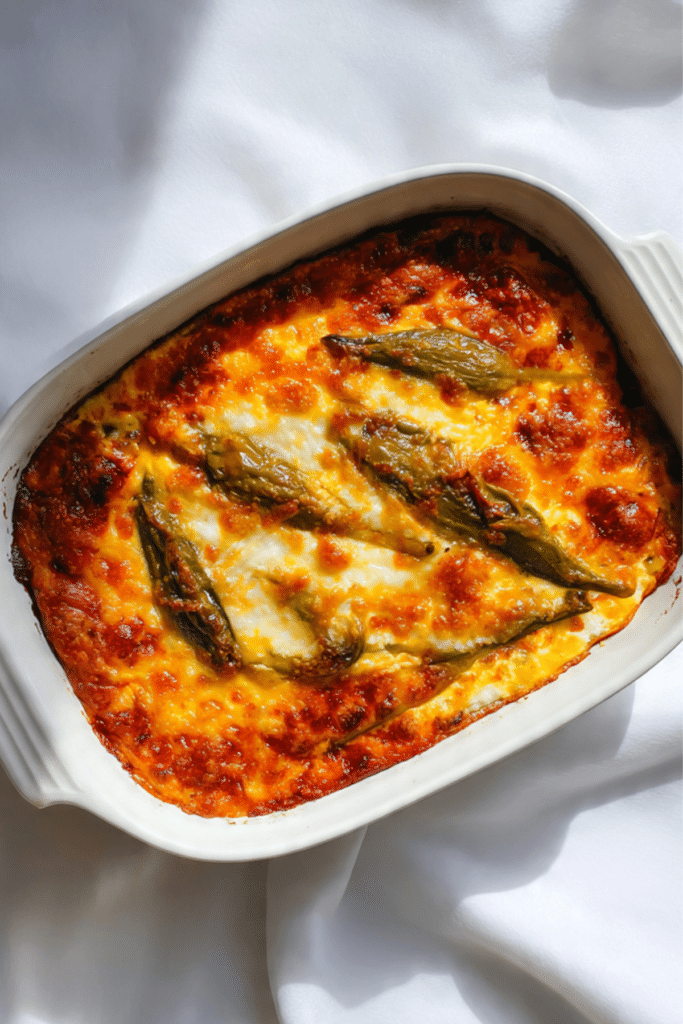 Poblano Chile Relleno Casserole