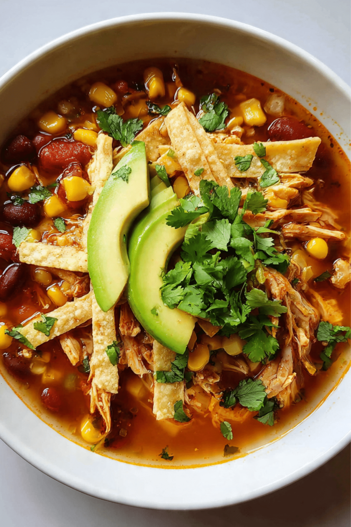 Instant Pot Chicken Tortilla Soup