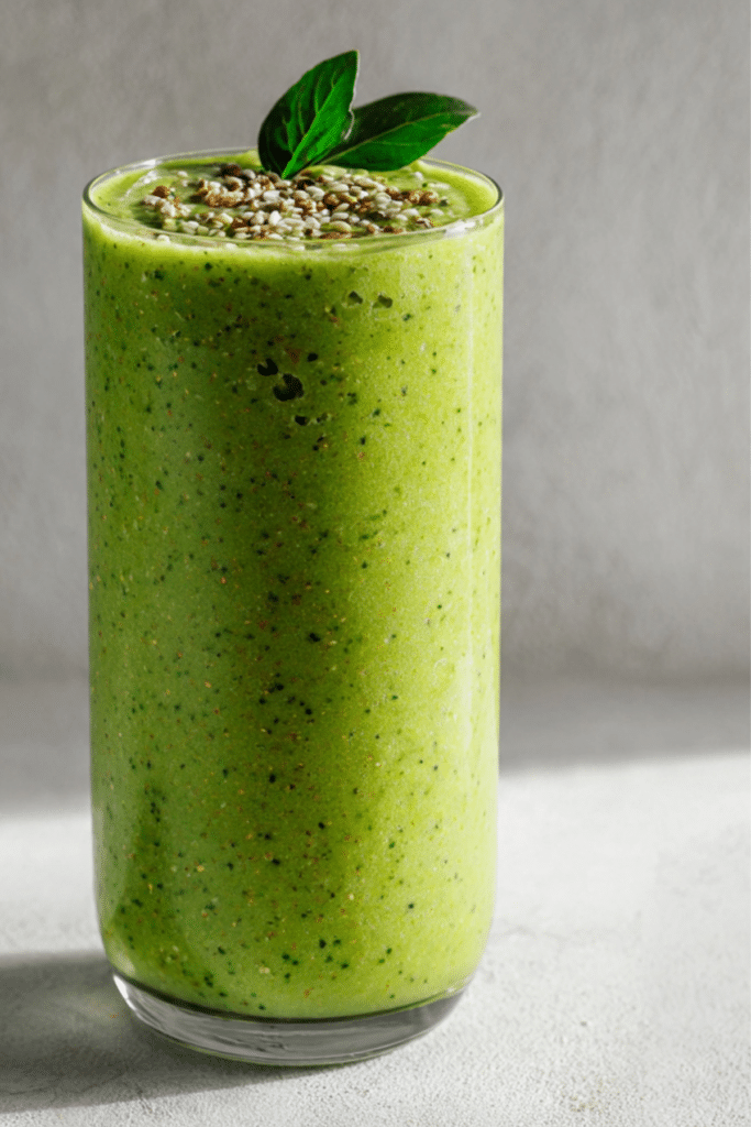 Fresh Green Hemp Smoothie